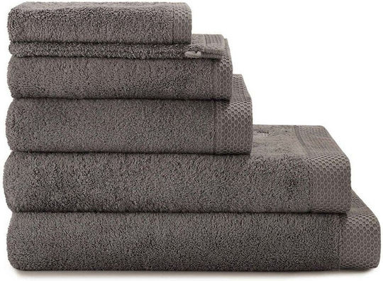 La Mousseuse Handtuch 3 9571266 Granit Descamps Badetücher 40x60cm 100% Baumwolle