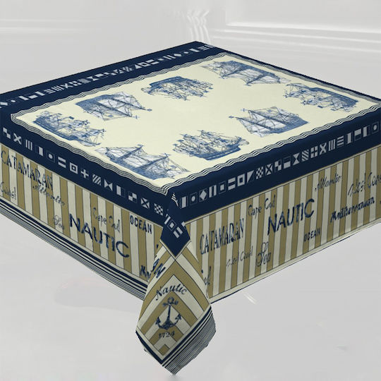 Τραπεζομάντηλο 140x140cm Στόφα Ταπισερί Vassiliadis Nautic