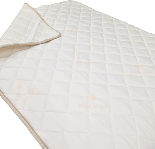 Sleepn'life Επίστρωμα Aloe Vera Διπλό 140χ190χ30