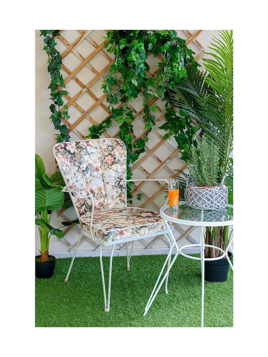 Μαξιλάρι Φερ Φορζέ Be Comfy Titian Floral 8003 Πλάτη 53 X 47 X 3