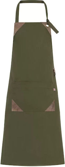 Giblor's Ποδιά Kellner Ganzkörper Khaki