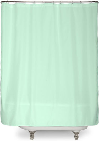 Κουρτίνα Μπάνιου Vinyl Mint 220x180cm Aquanova