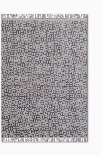 Χαλι Ajmer Grey 160x230 100% Βαμβακι