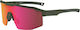 R2 Cycling Glasses with Black Frame & Photochromic Lenses