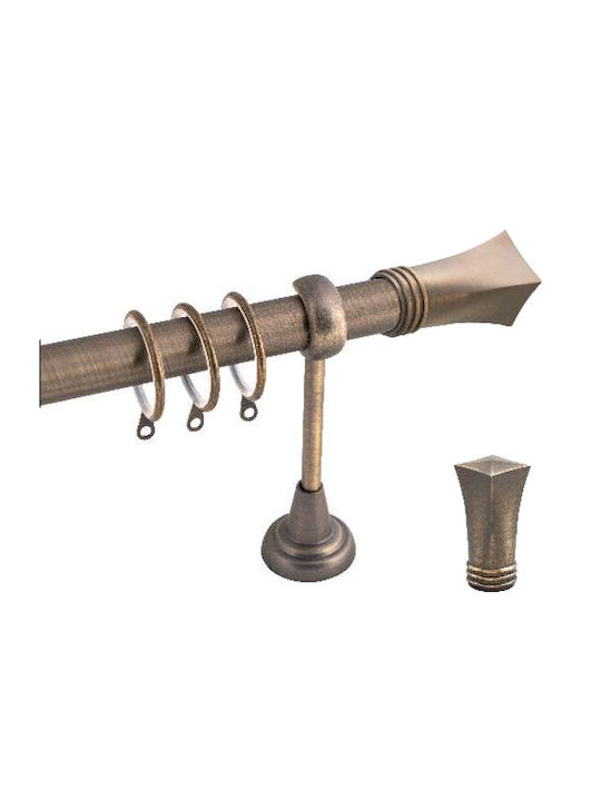 Metallic Extendable Curtain Pole A7 Diameter 25...