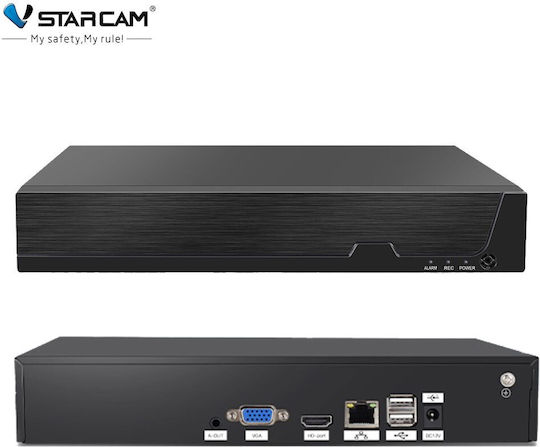 Vstarcam NVR3208L Καταγραφικό NVR 8 Καναλιών