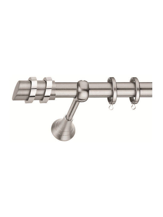 Metallic Curtain Pole Domus Dafni Diameter 25cm...