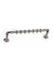 Industrial Curtain Pole Domus Corner Set Single Diameter 25mm Length 160cm