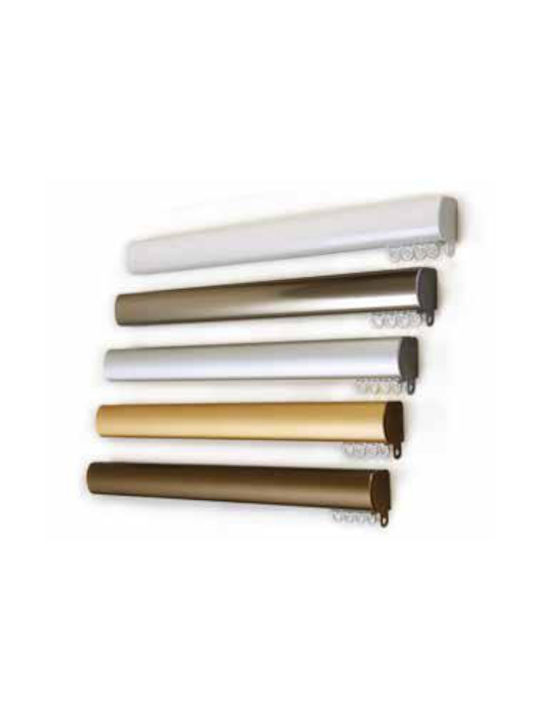 Curtain Track Oval Complete Package Antique 1.20m