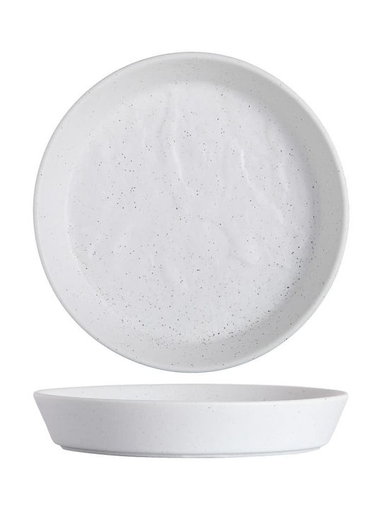 Prestige Plate Soup made of Porcelain White with Diameter 22cm 4pcs
