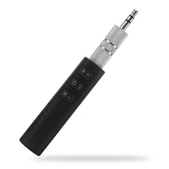 Receptor Audio Bluetooth Conexiune USB Încărcare Control Volum Apel Pornit Oprit Jack de 3,5 mm Negru