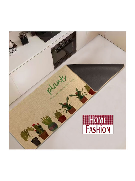 Go Smart Home Kitchen Mat Runner with Anti-slip Underlay Printed 60x120εκ.