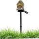 Lampa Lampă Solară Floare 1W 1200lm Alb Cald cu Senzor de Mișcare și Fotocelulă IP44