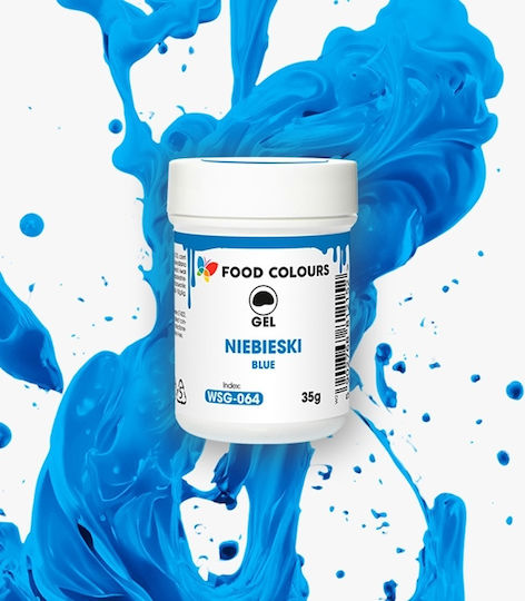 Food Colours Lebensmittelfarbe in Gel-Form Blau 1Stück 35gr