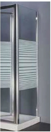 Aquarelle Venia Panel Fixed Shower Stall Side Clear Glass 67-69x185cm