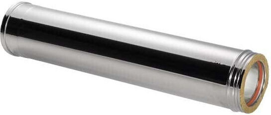 Kaminrohr Φ80 130 Inox Isolierung 0,25m