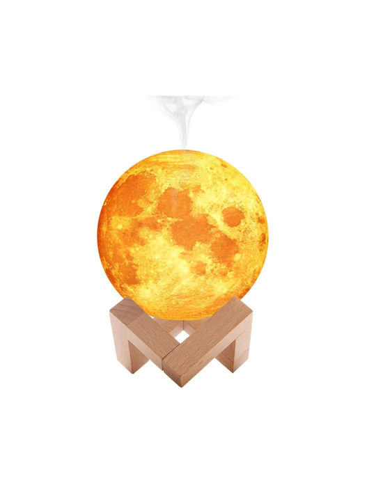 Lampa Lustră Decorativă Lumină de Lună Alb