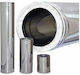 Chimney Pipe Chimney Tube Φ150-200 25cm 0.25 M Inox Double Wall Insulation