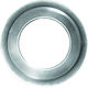Rosette Collar for Chimney Pipe Stainless Steel Aisi 304 Ba Diameter 150 Airduct Hellas