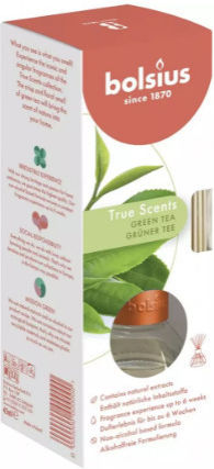 Αρωματικό Χώρου-diffuser 45ml True Bolsius Sticks-green Tea