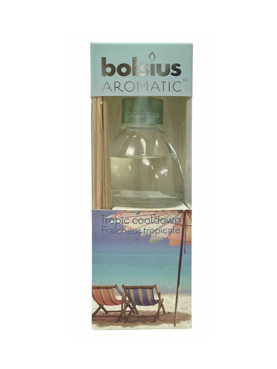 Αρωματικό Χώρου-diffuser 45ml Bolsius Sticks-tropic Cooldown