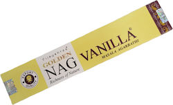Vijayshree Golden Nag Vanilla Incense Sticks 15 Pieces Vijayshree Golden Nag Vanilla Incense Sticks 15 Pieces