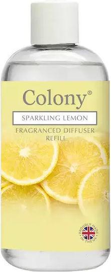 Wax Lyrical Colony Reed Diffuser Refill Liquid for Home Fragrance Container Lemon Grove 200ml