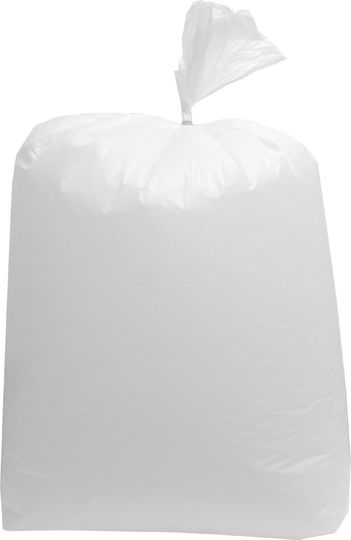 Trash Bags For Small Bins White 50x50cm Bundle 2,000pcs