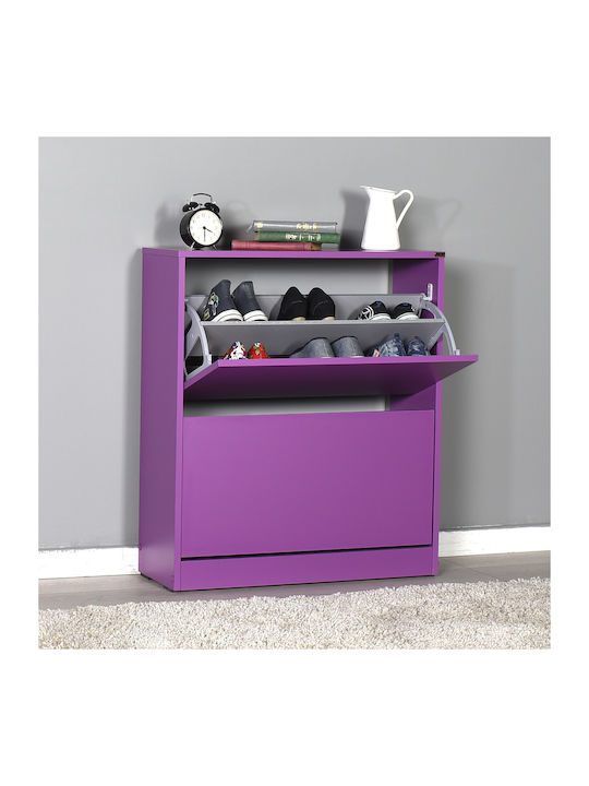 Παπουτσοθήκη Adore Shc-520-uu Μωβ 73x26x84cm