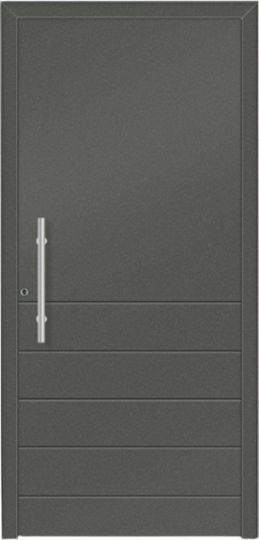 Armored Aluminum Door Pressed Design 101 Kataskevastiki