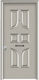 Armored Door Aluminum Cladding Pressed Design E.n.a 25 Kataskevastiki