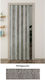 Folding Accordion Door Melody 210x82cm Sonoma 1m Guide Home&camp Hcfd5893