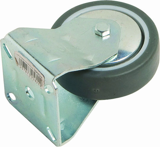 Furniture Wheel Φ.75mm Fixed Plate 50x50mm