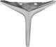 Jgs S.a 6064-001 Metallisches Möbel Bein Ecken Nikel Höhe 15cm