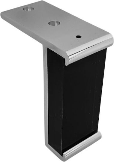 Jgs S.a L082b Plexiglas Möbelbein Schwarz Höhe 10cm