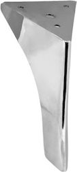Jgs S.a Ch0118 Metallisches Möbel Bein Schräg Nickel Höhe 14,5cm Jgs S.a Ch0118 Metallisches Möbel Bein Schräg Nickel Höhe 14,5cm