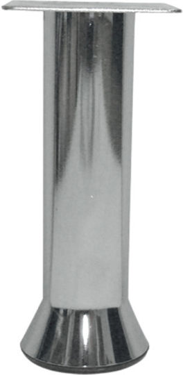 Jgs S.a 11017 Metallisches Möbelbein Zylindrisch Nickel Höhe 15cm