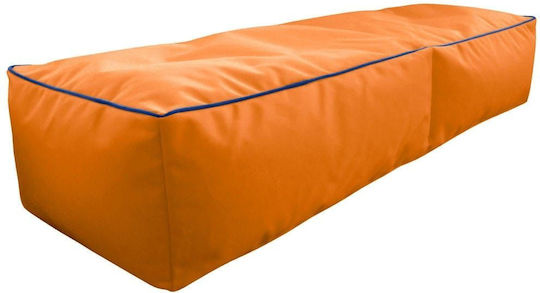 Пуф Табуретка Plank Оранжев 150x50x30