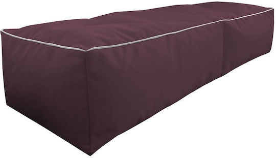 Пуф Табуретка Plank Лилав 150x50x30