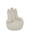 Πουφ Glover Ecru 90x85x100