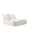 Πουφ Duojoy Διθέσιο Beige 150χ160