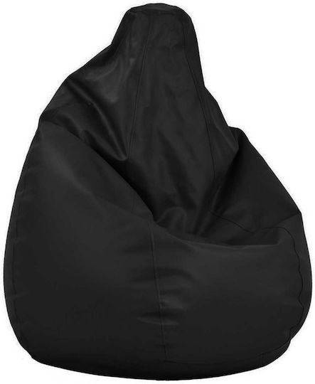 Pouf Vitor Schwarz 85x100