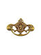 Furniture Handle Hanging Besana 1222 Gold Patina Avo 96mm