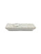Furniture Handle Besana 1376 96mm White Porcelain Beige Patina