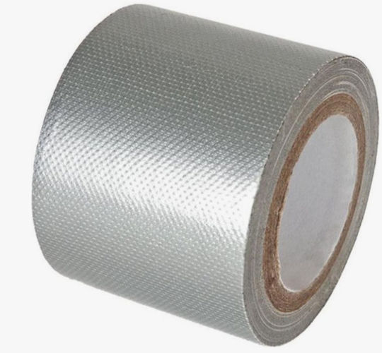 Lifeventure Self-Adhesive Fabric Tape Silver 50mmx5m 1pcs