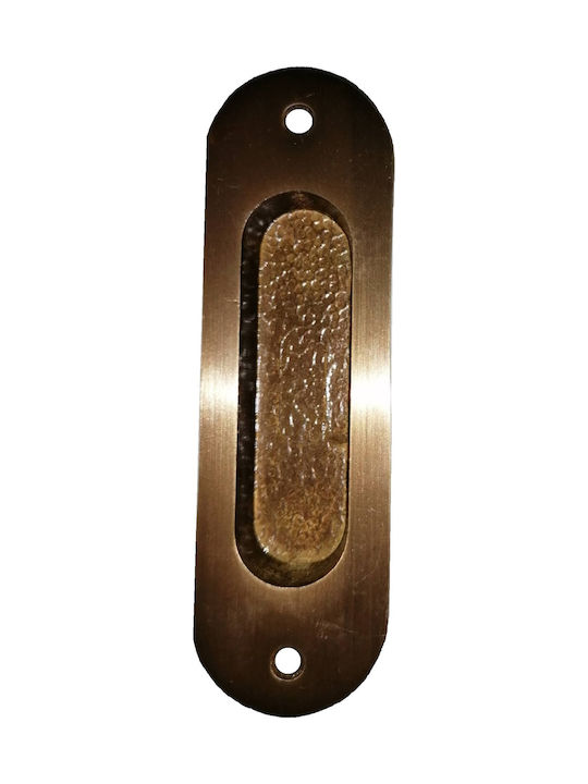 Mânere Îngropate Pentru Uși Oval Încastrat Oțel Inoxidabil 35*120mm