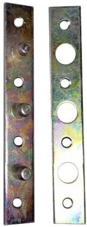 Fermarien Míllia Scharniere Metallisch Dreier-Set 4 Paare 20*140mm
