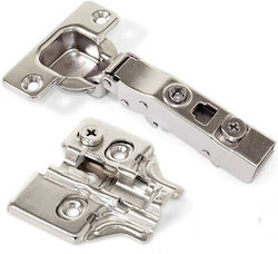 Hinges Emuca Snap-On Extreme Brake Inox Pad Double Adjustment 223-1065007ino