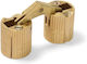 Finetto Recessed Hinges Brass Barrel Matte Gold 220-20412f10or