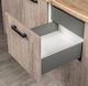 Drawer with Brake 50cm Slim Box 02.90.50sg